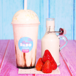 Fresh Strawberry milkshake